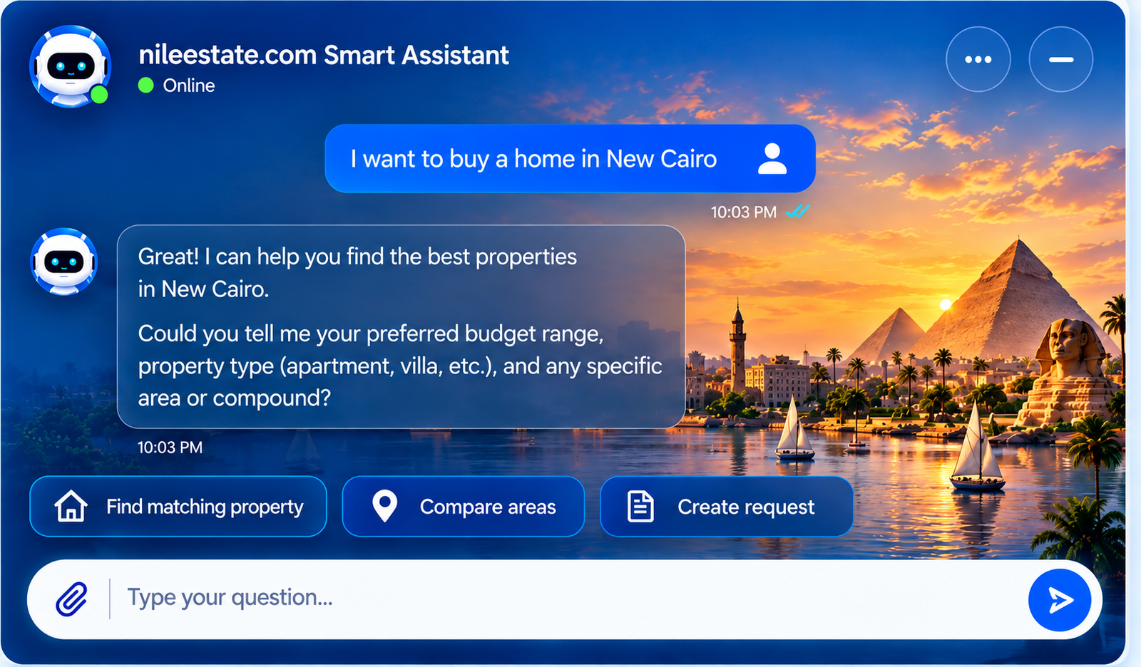 Nile Estate Assistant