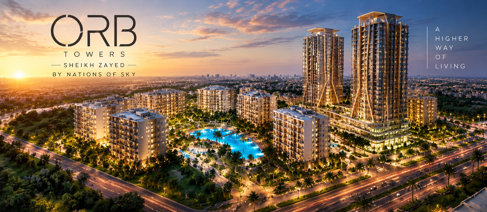 ORB Towers Sheikh Zayed