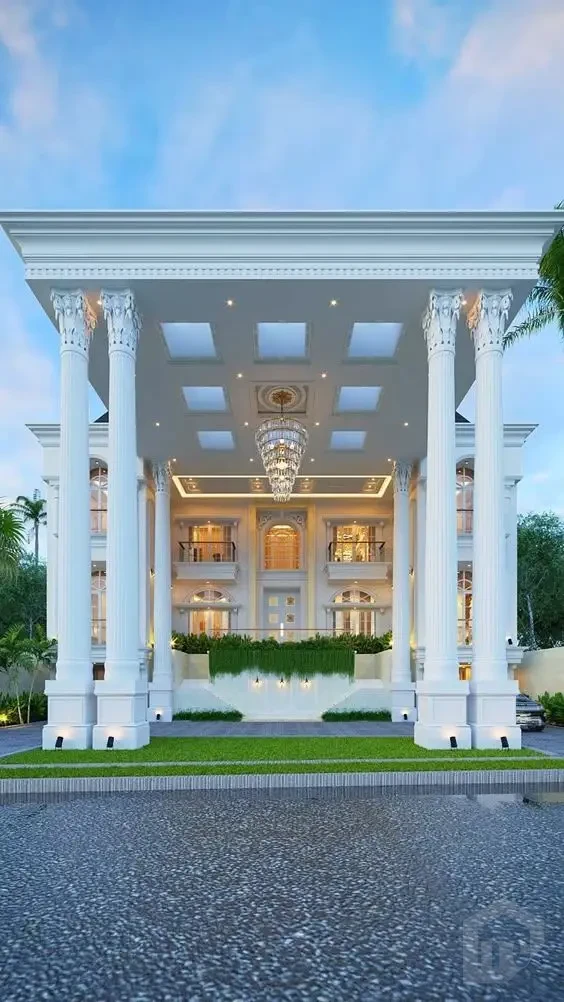 13.5 acre in Mansorya with a huge palace 1100 m