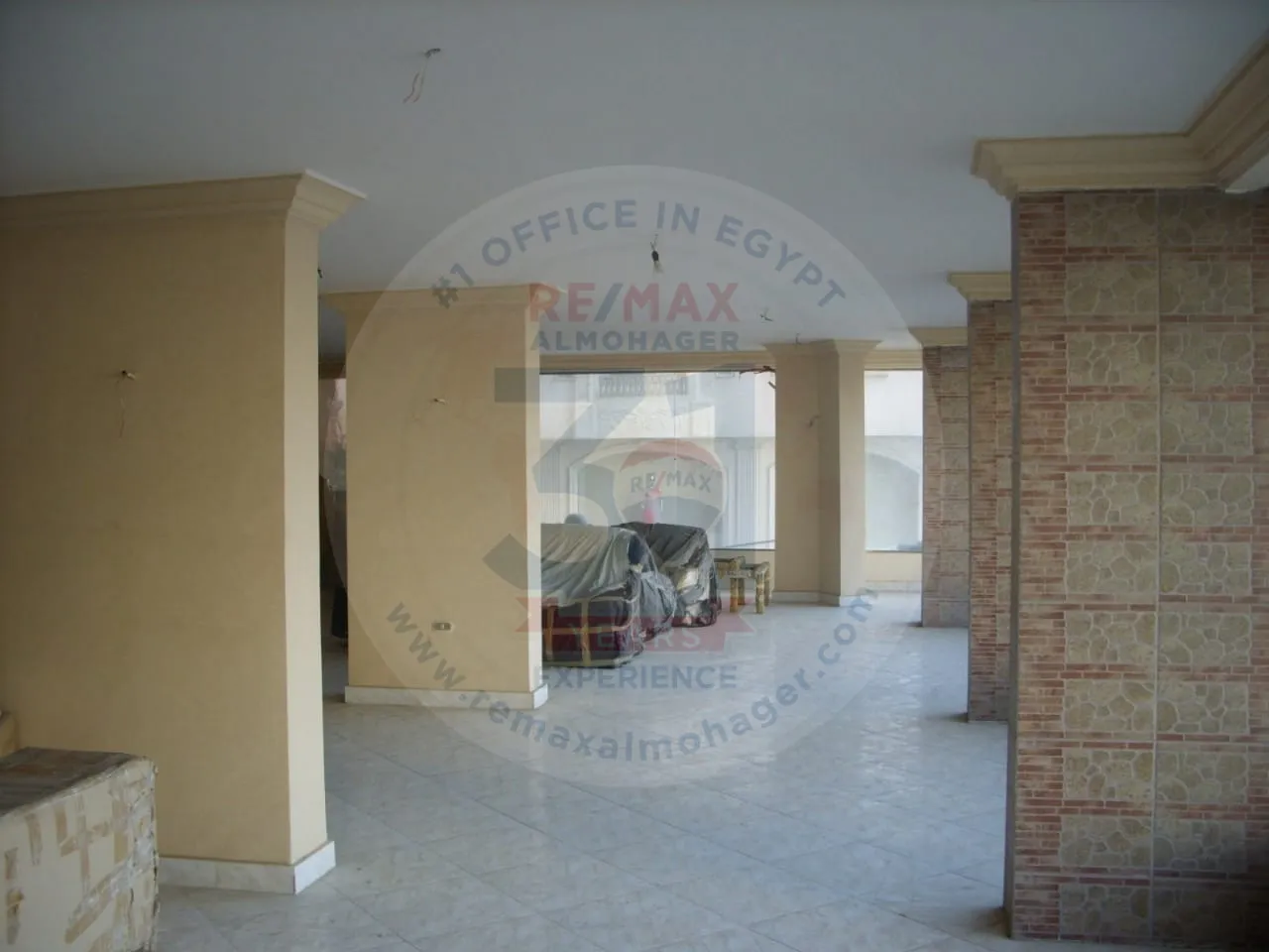 Showroom for rent in Port Said fully finished 280m