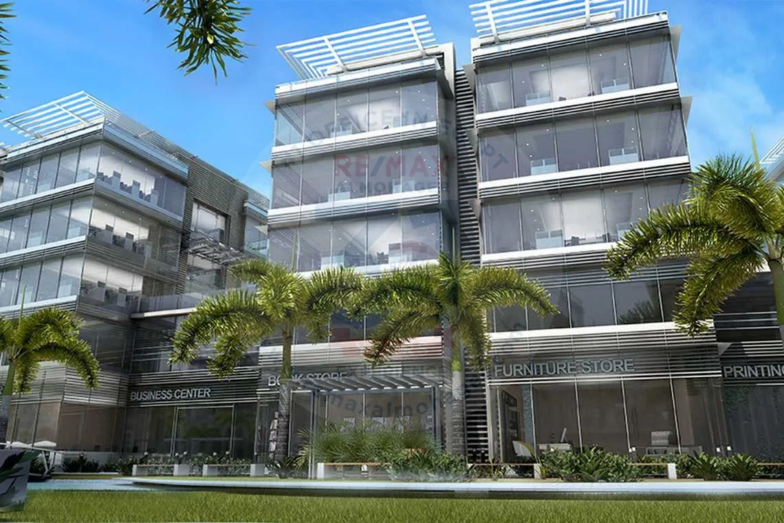 مكاتب للايجار نصف تشطيب فى التجمع