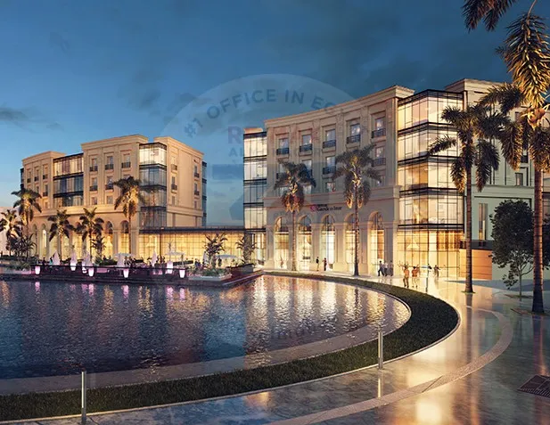 For rent a ground floor office in Business Park