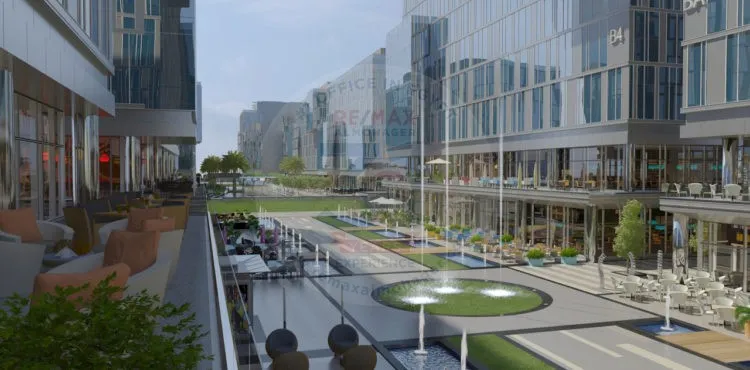 For rent office 110 meters semi-finished