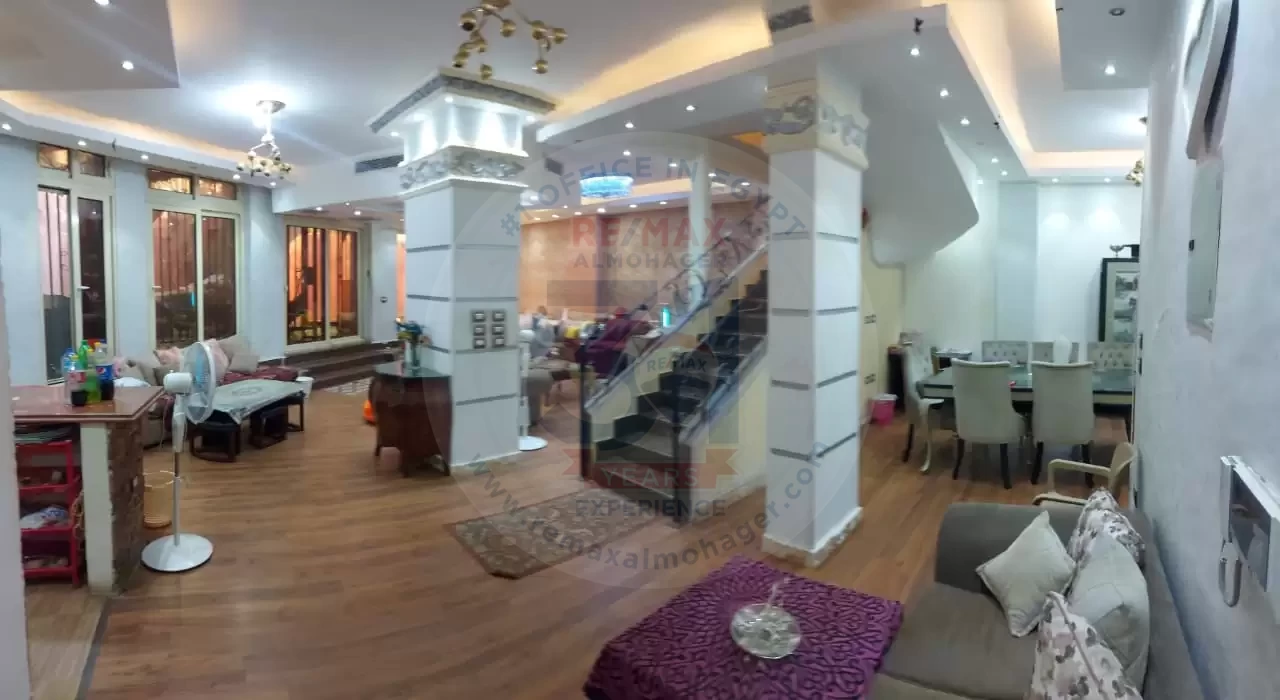 دوبلكس بحديقة للبيع فى الشويفات