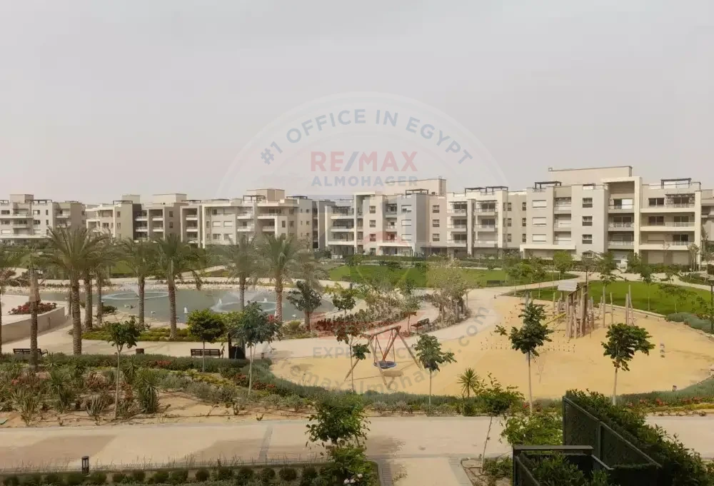 Lake view apartment for rent in Amberville, New Giza