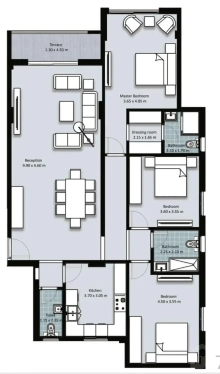 Prime 180 SQM Apartment for Sale | Fifth Square – New Cairo