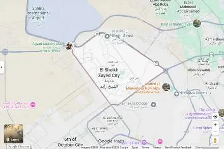 قطعة أرض تجارية للبيع في الشيخ زايد
