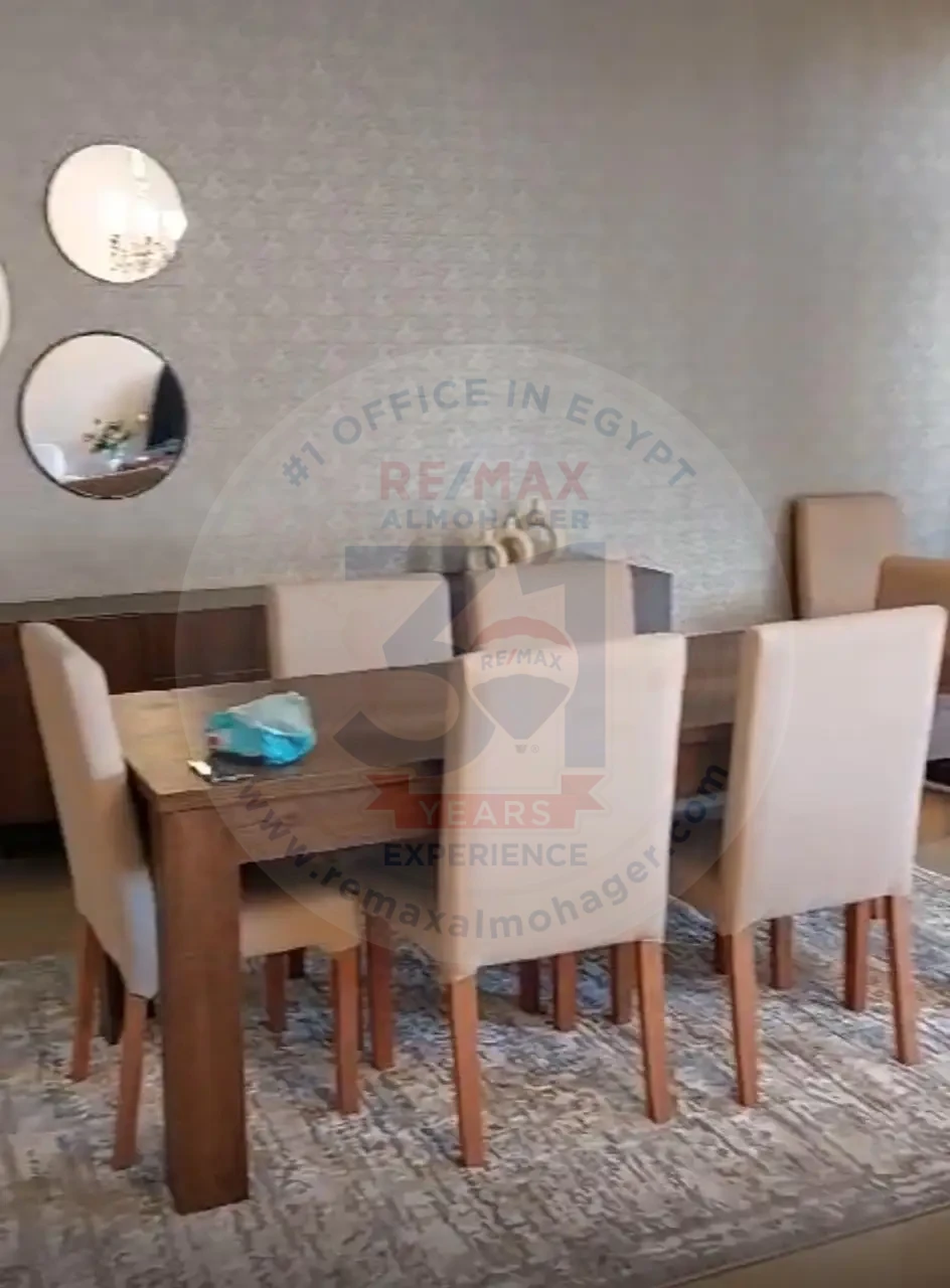 Furnished apartment for rent in Waterway, New Cairo