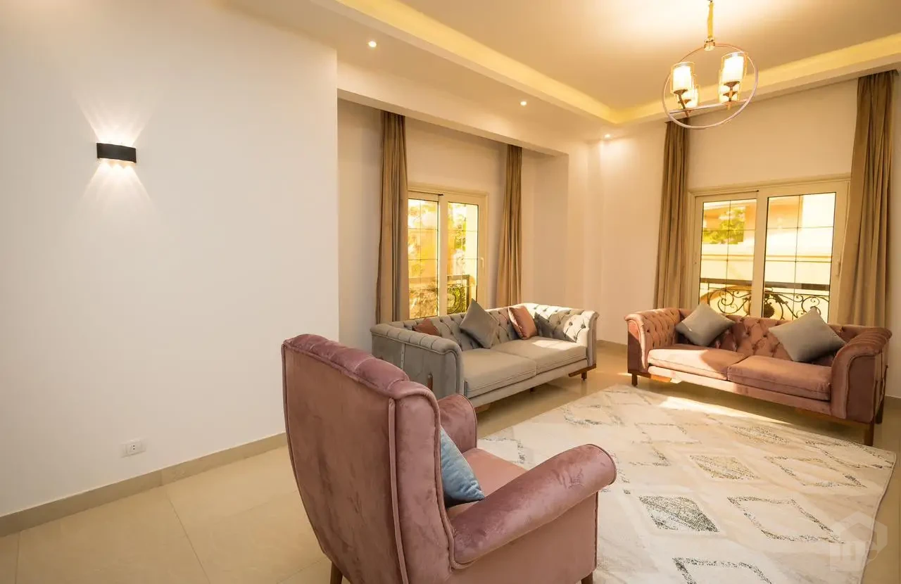 • شقة أرضي كاملة بالتكييفات للإيجار – البنفسج 7