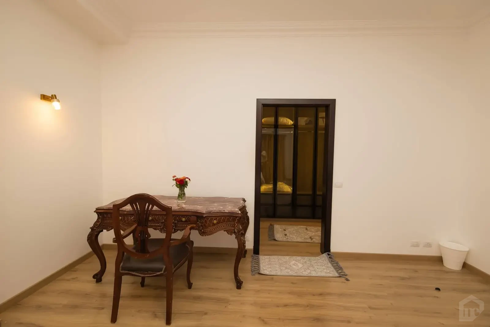 • شقة أرضي كاملة بالتكييفات للإيجار – البنفسج 7