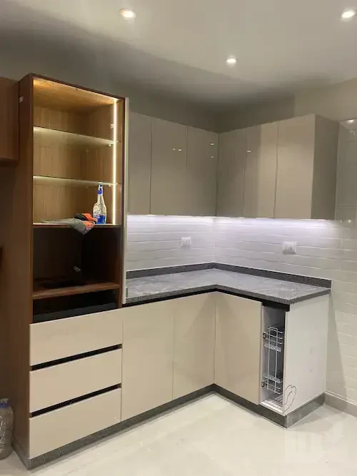 شقة للإيجار بالم هيلز نيو كايرو – مطبخ وتكييفات