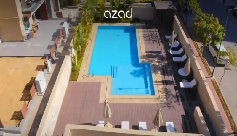 Apartment for sale in Azad Compound, New Cairo, 81 m, one bedroom