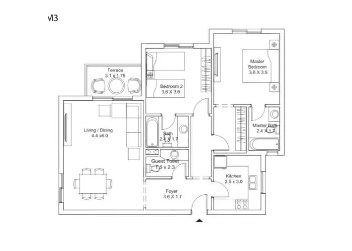 Semi Finished Apartment For Sale In District 5 Marakez