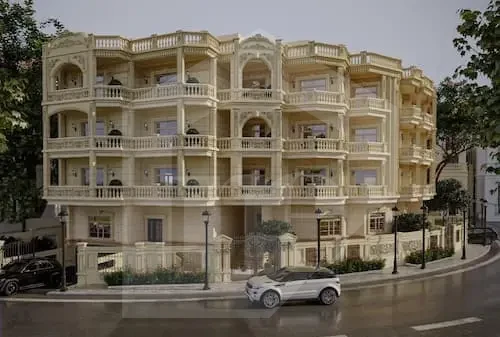 شقة بحري باطلالة مفتوحة في القاهرة الجديدة