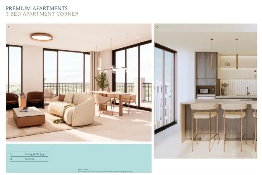 شقة 3 غرف الساحل الشمالي