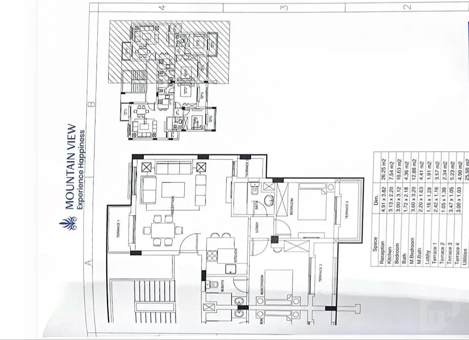 Chalet for Sale in Mountain View Ras El Hikma – Evia | Sea View + Roof
