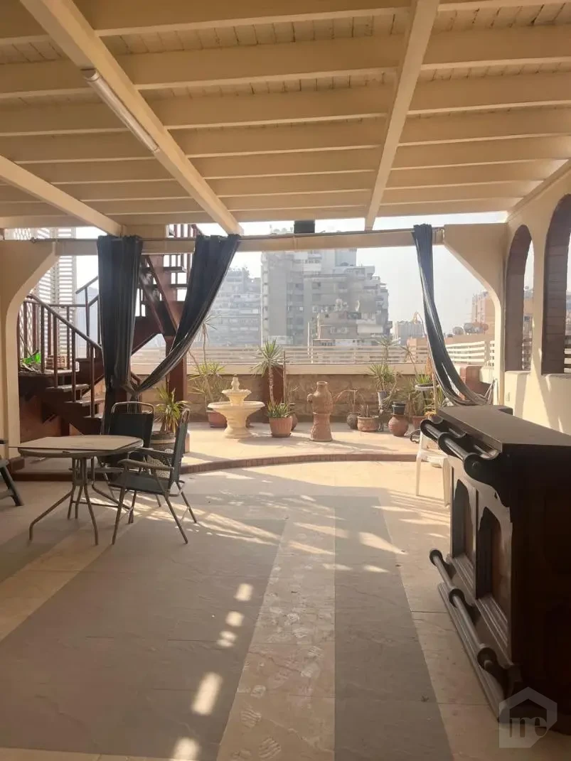 terrace apartment Zamalek for rent