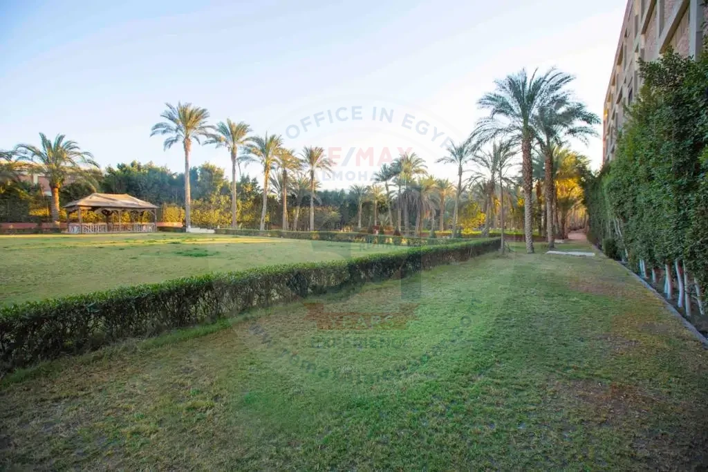 An manorwith green farms and a villa for sale