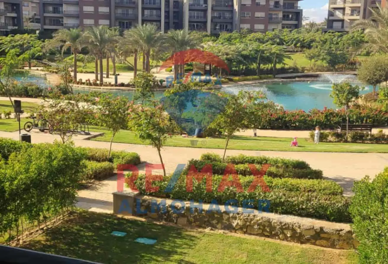 Amberville – New Giza | Garden Duplex for Sale with Lake & Landscape View