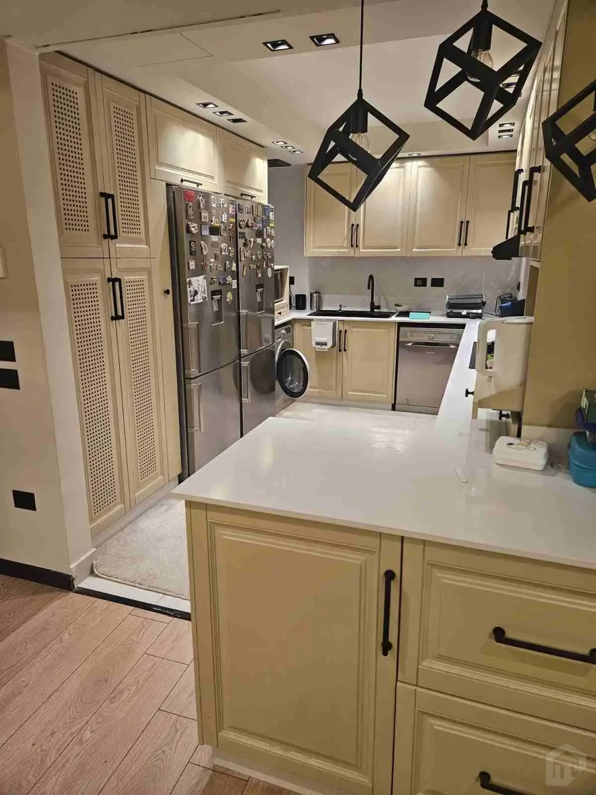 Fully Equipped Modern Kitchen with Appliances
