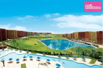 Fully Furnished Chalet for Sale in Golf Porto Marina - Pool View