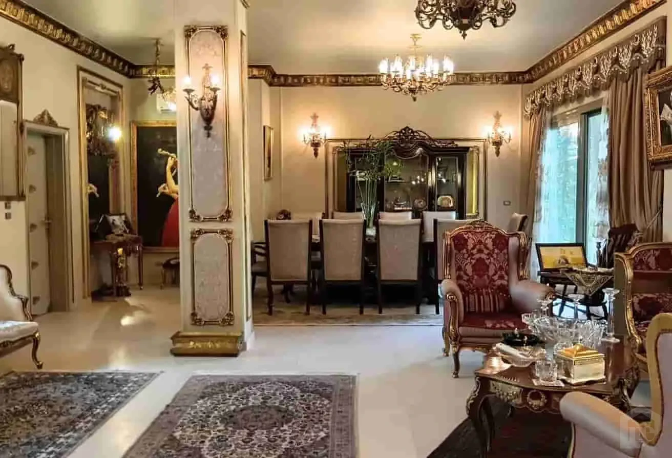 فيلا فاخرة مفروشة بالكامل للإيجار في كومباوند جبيل