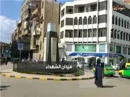 ارض للبيع في ميدان الشهداء في المنوفيه