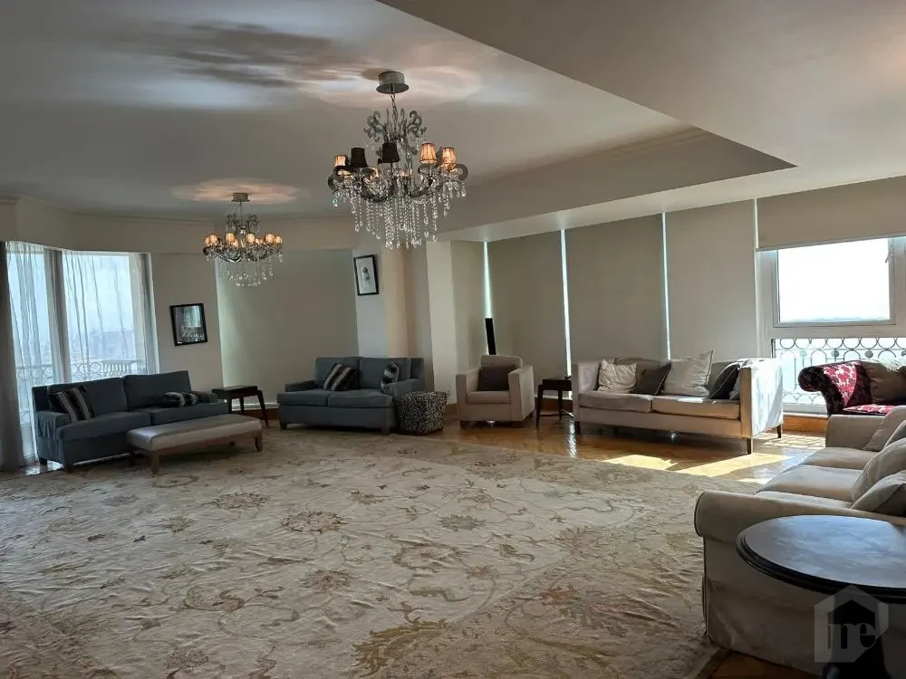 Nile view apartment serviced apartment for sale