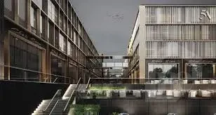 وحدة إدارية مؤجرة بعائد شهري ثابت فى فايف إيه