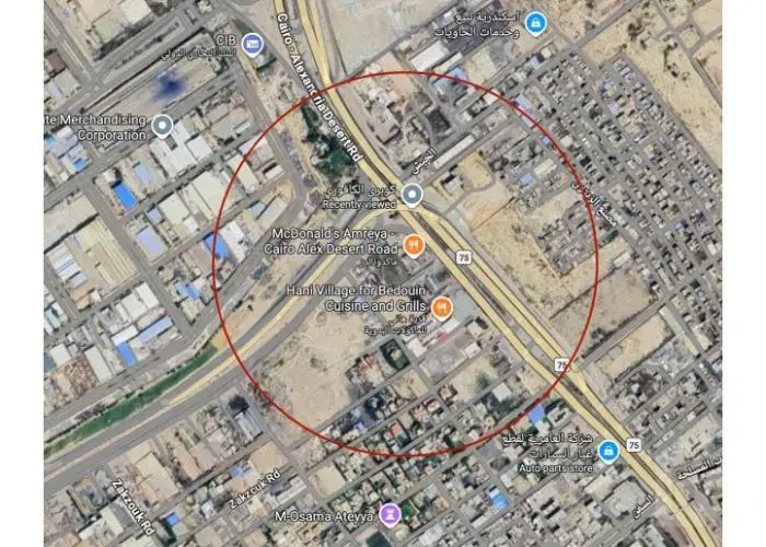 10 Feddans of Land for Sale in West Alexandria