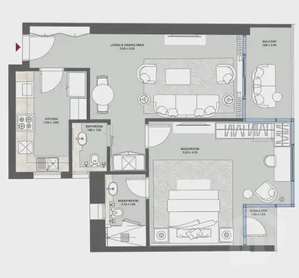 Marriott hotel apartment Cairo