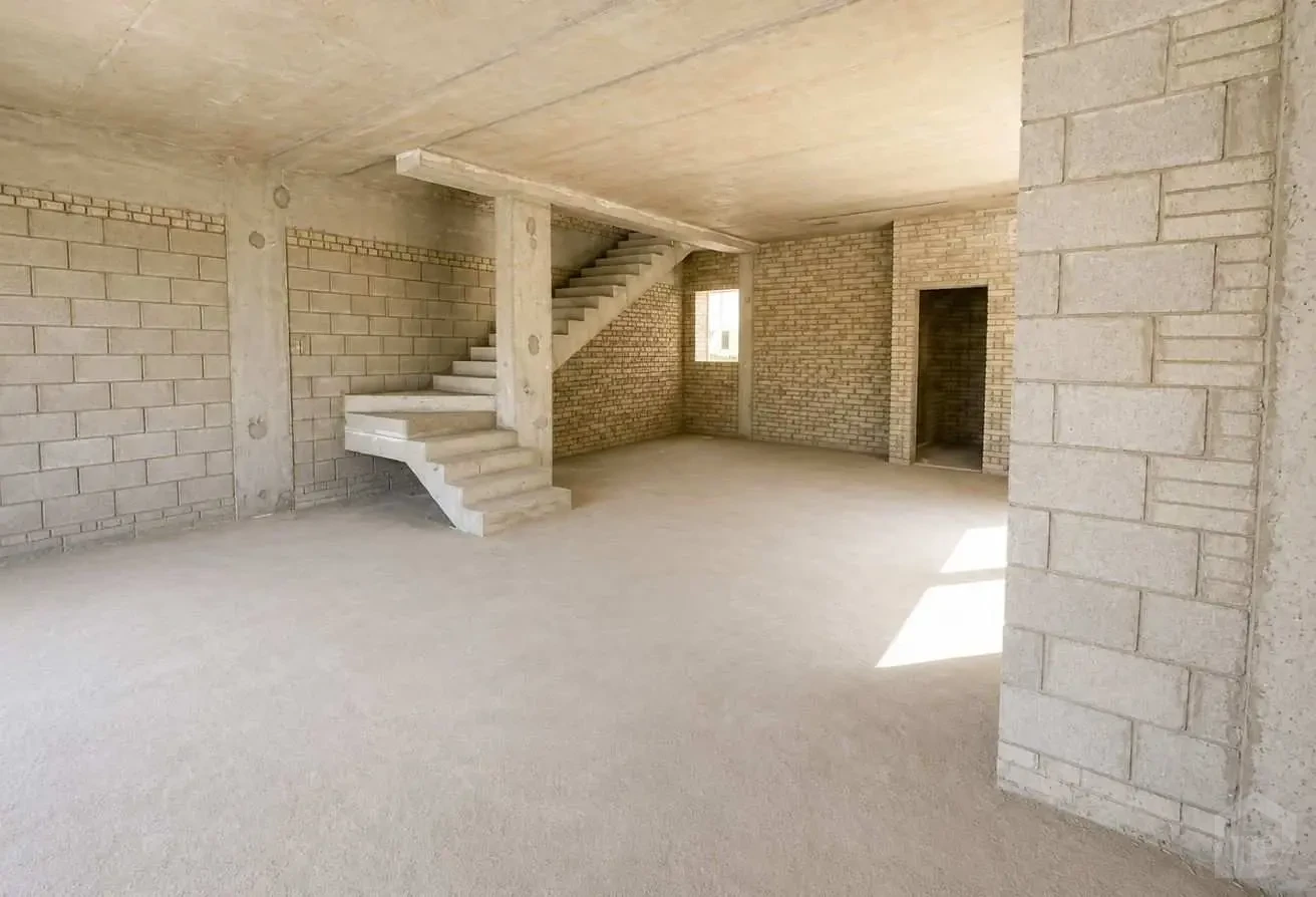 Open-Plan Living Area with Staircase