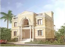 Villa for sale in Ganate Compound, New Cairo, 9 bedrooms