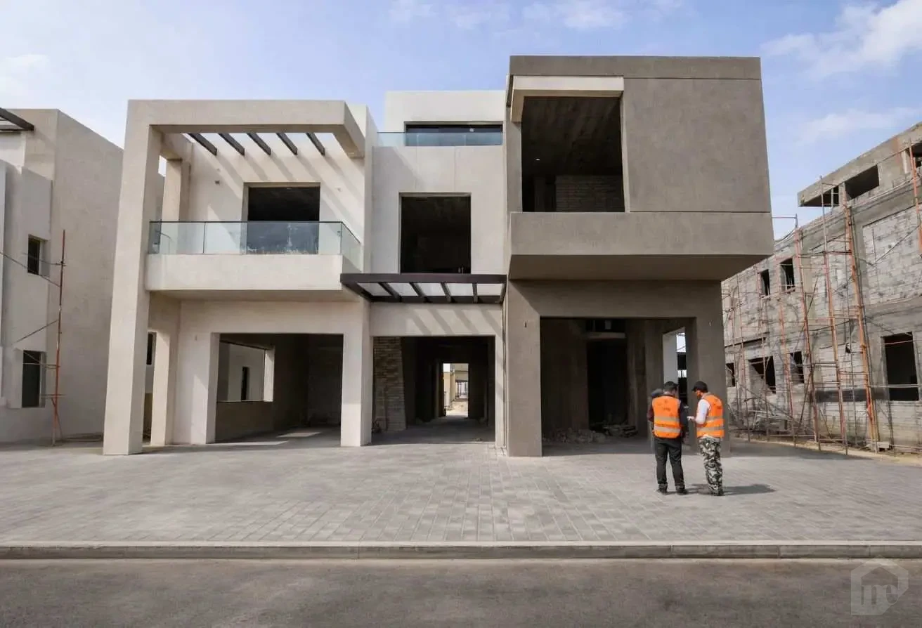 Spacious stand-alone for sale in The Crown - Palm Hills, 6th October  Unfinished