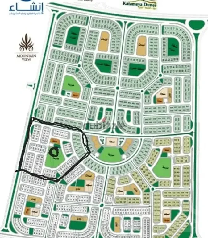 مبنى كامل للبيع في حي الاندلس عمارات