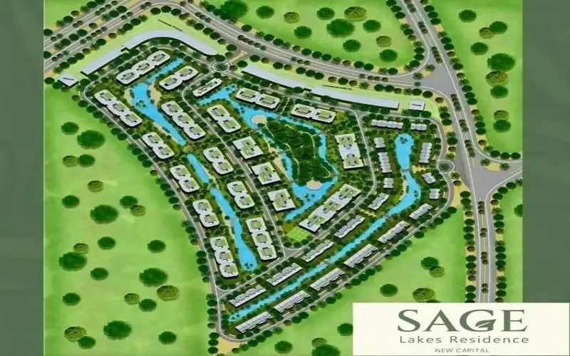 تصميم ومساحة ساج ليكس ريزيدنس العاصمة الإدارية