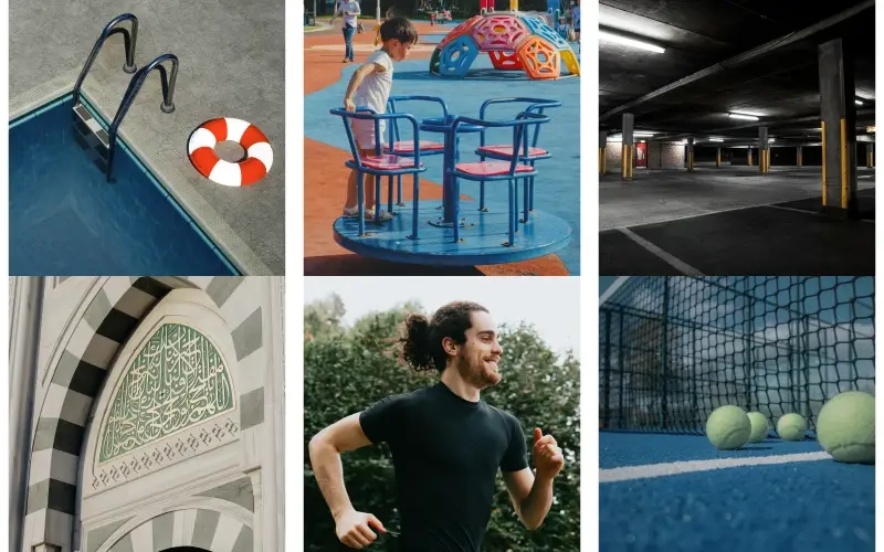 خدمات ومرافق كمبوند فاليا الشيخ زايد