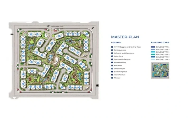 ماستر بلان وتصميم October Plaza Sodic
