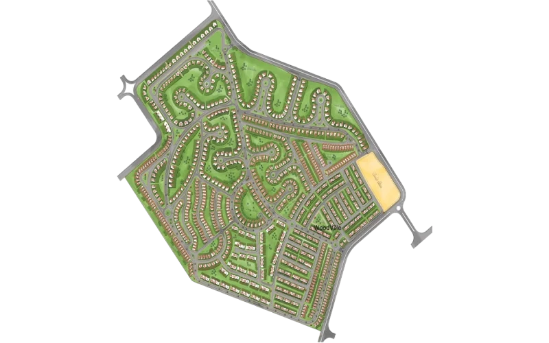 ماستر بلان كمبوند بالم هيلز جولف اكستنشن 6 اكتوبر