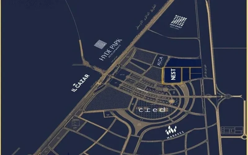 موقع كمبوند نيست التجمع السادس