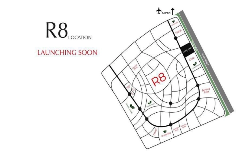 موقع كمبوند كانيون 8 العاصمة الادارية