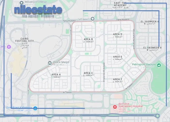 south academy district new cairo
