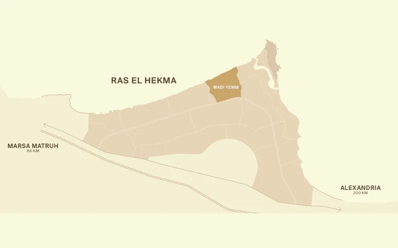 موقع مشروع وادي يم